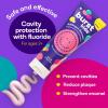 BURST Bubblegum Bonanza Kids Toothpaste with Fluoride (4oz) | Great Tasting | Flavored for Children & Toddlers | Anticavity | Dye Free & Vegan | Safe for Kids Ages 2+(Bubblegum Fluoride)
