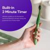 Burst Nova Toothbrush (2 Pack/Blue & Green) | Sonic Powered Teeth Whitening | Super-Soft Bristles | 18000 VPM | 2 Minute Timer | Aluminum Handle | Replaceable Brush Head | Compact Size | AAA Battery(Orange)