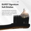 Burst Original Sonic Electric Toothbrush for Adults (Black) | Rechargeable Electric Sonic Toothbrush | Soft Bristle Deep Clean Stain & Plaque Removal | 3 Modes: Teeth Whitening, Sensitive & Massage(Rose Gold)