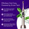 Burst Pro Sonic Advanced Electric Toothbrush for Adults (Rose Gold) | Soft Bristles | 33,000 Vibrations | Long-Lasting Battery and Multiple Brushing Modes(Rose Gold)