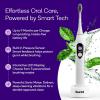 Burst Pro Sonic Advanced Electric Toothbrush for Adults (Rose Gold) | Soft Bristles | 33,000 Vibrations | Long-Lasting Battery and Multiple Brushing Modes(White)