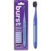 Burst Nova Toothbrush (2 Pack/Blue & Green) | Sonic Powered Teeth Whitening | Super-Soft Bristles | 18000 VPM | 2 Minute Timer | Aluminum Handle | Replaceable Brush Head | Compact Size | AAA Battery(Blue)