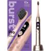 Burst Pro Sonic Advanced Electric Toothbrush for Adults (Rose Gold) | Soft Bristles | 33,000 Vibrations | Long-Lasting Battery and Multiple Brushing Modes(Rose Gold)