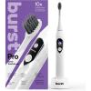 Burst Pro Sonic Advanced Electric Toothbrush for Adults (Rose Gold) | Soft Bristles | 33,000 Vibrations | Long-Lasting Battery and Multiple Brushing Modes(White)