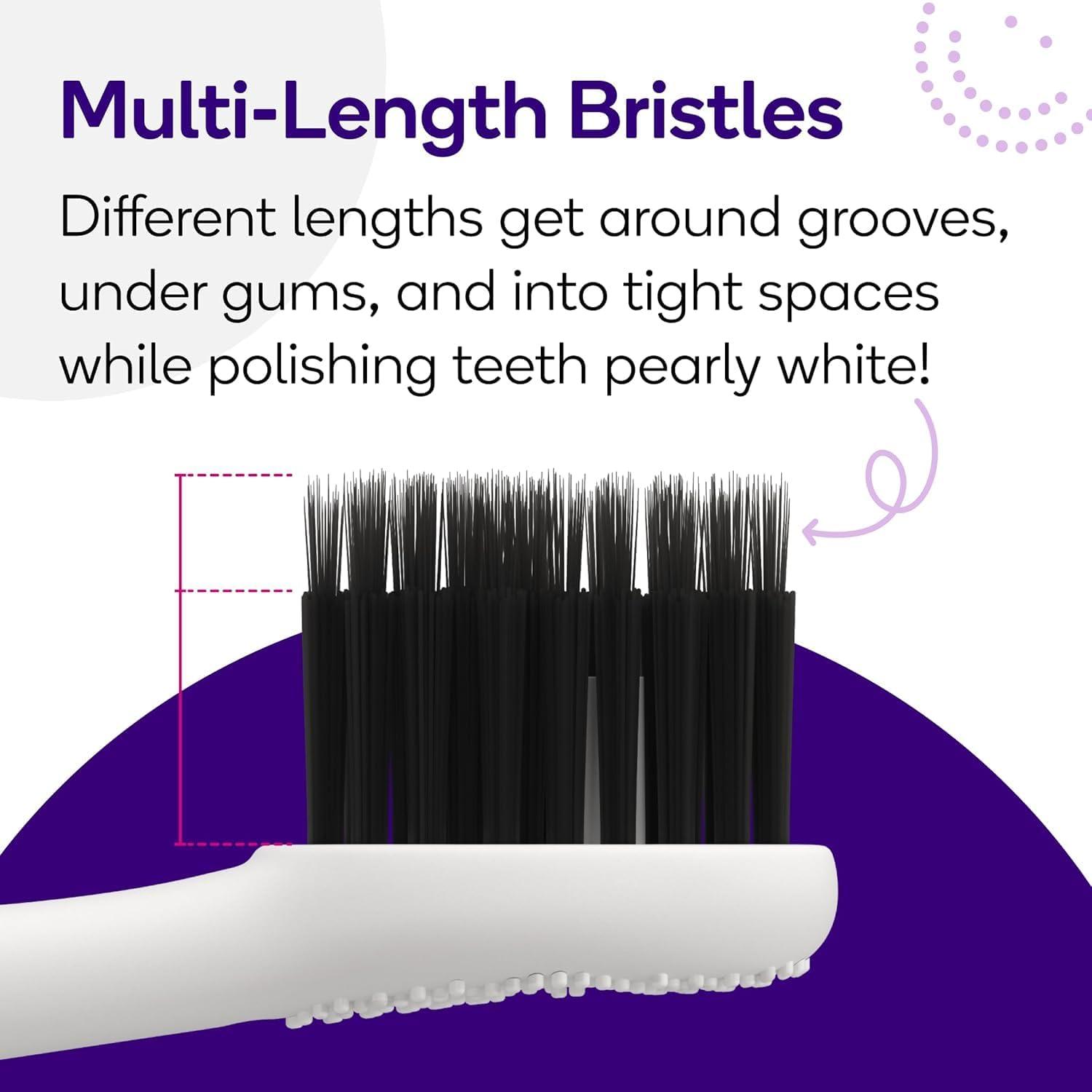 image:imageBURST Genuine Replacement Heads for Original Sonic Electric Toothbrush White3 Pack Ultra Soft Bristles for a Deep Clean Stain amp Plaque RemovalWhite