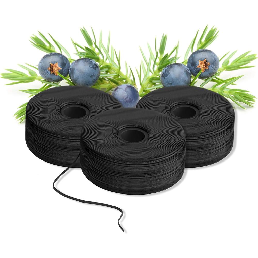 image:imageBURST Expanding Dental Floss Refills 32 Yards3 Pack Mint Eucalyptus Aroma Bobbins Woven Tooth Floss StainAbsorbing Vegan Paraben BPA amp CrueltyFree Smart Expanding Floss RefillsJuniper Berry