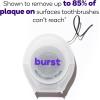 BURST Expanding Dental Floss (Mint Eucalyptus/160 Yards) | Stain Absorbing & Woven Teeth Floss with Xylitol Coating to Fight Cavities | Vegan | Paraben Free Expanding Floss(480 Foot (Pack of 1))