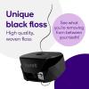 BURST Expanding Dental Floss Refills (32 Yards/3 Pack) | Mint Eucalyptus Aroma Bobbins | Woven Tooth Floss | Stain-Absorbing | Vegan | Paraben, BPA & Cruelty-Free | Smart Expanding Floss Refills(Juniper Berry)
