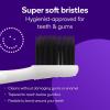 BURST Genuine Replacement Heads for Original Sonic Electric Toothbrush (White/3 Pack) | Ultra Soft Bristles for a Deep Clean | Stain & Plaque Removal(White)