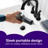 Burst Electric Water Flosser for Teeth Cleaning (3 Modes/Black) | Cordless | Plaque Removal Between Braces & Dental Work | Portable Floss | Refillable 110mL Tank(Black)