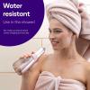 Burst Electric Water Flosser for Teeth Cleaning (3 Modes/Black) | Cordless | Plaque Removal Between Braces & Dental Work | Portable Floss | Refillable 110mL Tank(Rose Gold)