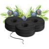 BURST Expanding Dental Floss Refills (32 Yards/3 Pack) | Mint Eucalyptus Aroma Bobbins | Woven Tooth Floss | Stain-Absorbing | Vegan | Paraben, BPA & Cruelty-Free | Smart Expanding Floss Refills(Juniper Berry)