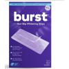 BURST Sensitive Teeth Whitening Strips (Mint) | 20 Strips/10 Treatments – Each with 1 Upper/1 Lower | Visible Results in 15 Minutes | No-Slip Grip | Enamel-Safe Whitening Kit