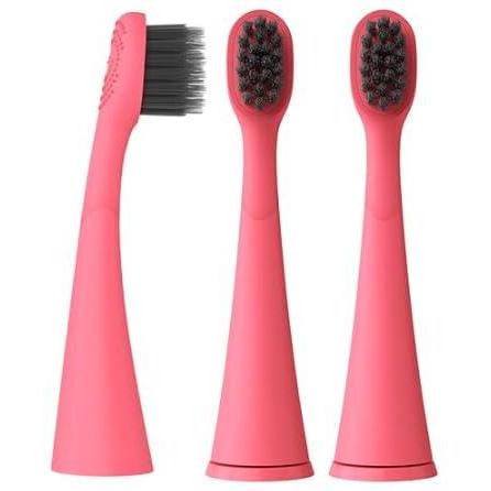 image:imageBURST Genuine Replacement Heads for Kids Electric Toothbrush Green3 Pack  Perfect Fit  Ultra Soft Bristles  9 Months of SupplyCocomelon Pink