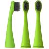 BURST Genuine Replacement Heads for Kids Electric Toothbrush (Green/3 Pack) | Perfect Fit | Ultra Soft Bristles | 9 Months of Supply(Green)