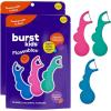image:imageBURST Kids Flossers 90 Count1 Pack  Strawberry Aroma  Toddler Dental Flossable Picks with Ergonomic Design  NoSlip Grip  Smiley Face and Fun Colors180 Count Pack of 1