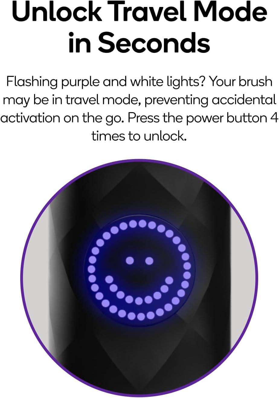 image:imageBurst Curve Sonic Electric Toothbrush for Adults Cobalt Blue Slim Travel Brush with Cover Ultra Soft Bristles Up to 2 Month Rechargeable Battery Two Modes amp TimerBlack