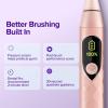 Burst Pro Sonic Advanced Electric Toothbrush for Adults (Black) | Soft Bristles | 33,000 Vibrations | Long-Lasting Battery and Multiple Brushing Modes(Rose Gold)