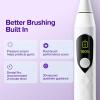 Burst Pro Sonic Advanced Electric Toothbrush for Adults (Black) | Soft Bristles | 33,000 Vibrations | Long-Lasting Battery and Multiple Brushing Modes(White)