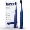 Burst Curve Sonic Electric Toothbrush for Adults (Cobalt Blue) | Slim Travel Brush with Cover | Ultra Soft Bristles | Up to 2 Month Rechargeable Battery | Two Modes & Timer(Cobalt Blue)