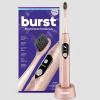 Burst Pro Sonic Advanced Electric Toothbrush for Adults (Black) | Soft Bristles | 33,000 Vibrations | Long-Lasting Battery and Multiple Brushing Modes(Rose Gold)