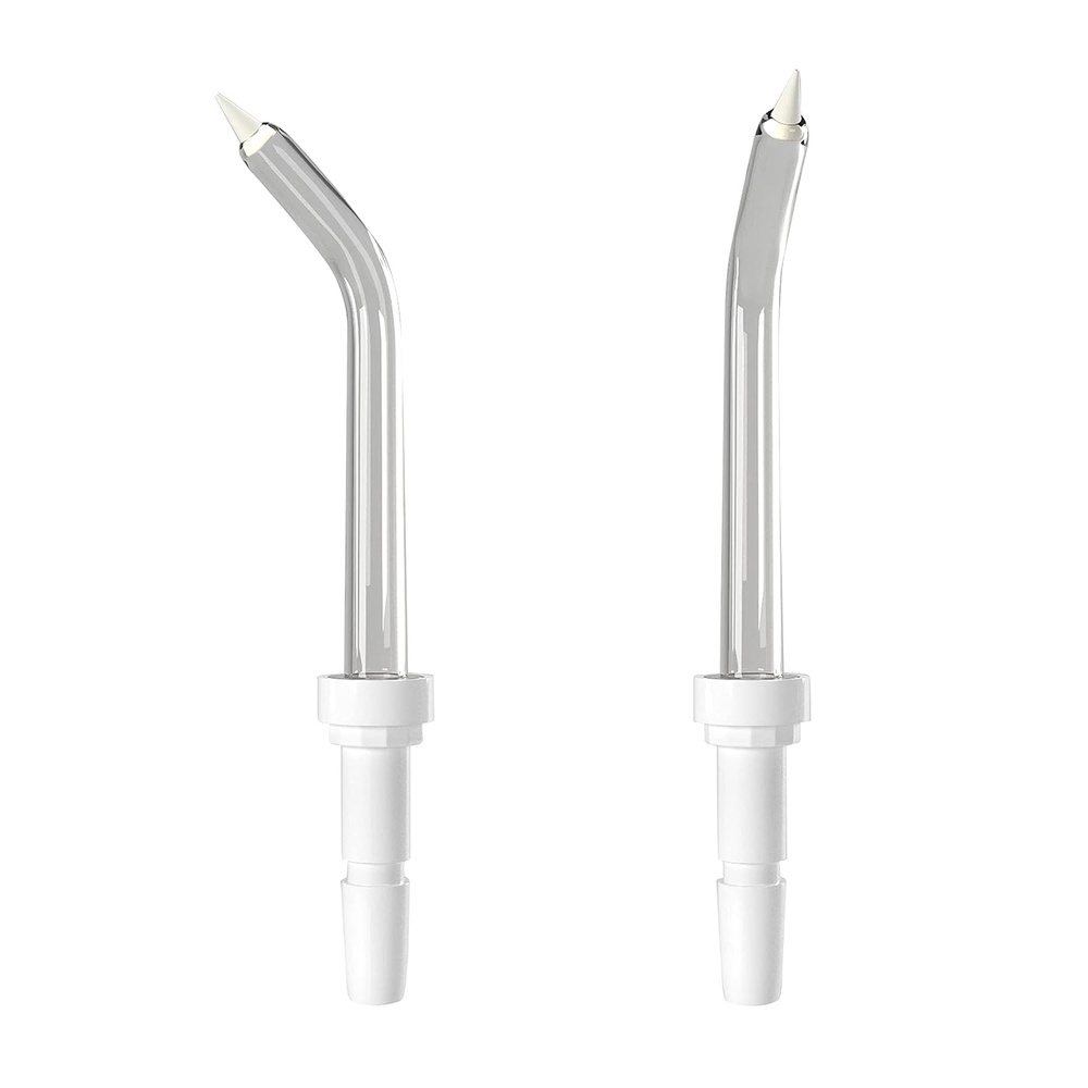 image:imageBURST Electric Water Flosser Replacement Tips Classic2 Pack for Fresh Breath amp Healthy Gums Plaque Removal Between Teeth Braces amp Dental WorkPerio