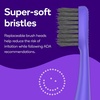 Burst Nova Toothbrush (2 Pack/Red & Orange) | Sonic Powered Teeth Whitening | Super-Soft Bristles | 18000 VPM | 2 Minute Timer | Aluminum Handle | Replaceable Brush Head | Compact Size | AAA Battery(Blue & Green)