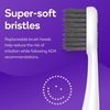 Burst Nova Toothbrush (2 Pack/Red & Orange) | Sonic Powered Teeth Whitening | Super-Soft Bristles | 18000 VPM | 2 Minute Timer | Aluminum Handle | Replaceable Brush Head | Compact Size | AAA Battery(Orange)