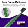 Burst Nova Toothbrush (2 Pack/Red & Orange) | Sonic Powered Teeth Whitening | Super-Soft Bristles | 18000 VPM | 2 Minute Timer | Aluminum Handle | Replaceable Brush Head | Compact Size | AAA Battery(Pink & Green)