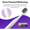 Burst Nova Toothbrush (2 Pack/Red & Orange) | Sonic Powered Teeth Whitening | Super-Soft Bristles | 18000 VPM | 2 Minute Timer | Aluminum Handle | Replaceable Brush Head | Compact Size | AAA Battery(Green)