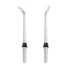 BURST Electric Water Flosser Replacement Tips (Classic/2 Pack) | for Fresh Breath & Healthy Gums | Plaque Removal Between Teeth, Braces & Dental Work(Ortho)