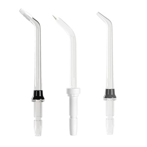 BURST Electric Water Flosser Replacement Tips (Classic/2 Pack) | for Fresh Breath & Healthy Gums | Plaque Removal Between Teeth, Braces & Dental Work(Combo)