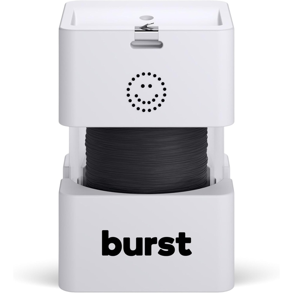 image:imageBURST Big Dental Floss Dispenser 273 Yards XL Spool Mint Eucalyptus Stain Absorbing amp Woven Expanding Dental Floss with Xylitol Coating to Fight Cavities Vegan Paraben Free Tooth FlossFloss Dispenser