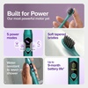 Burst Pro 2.0 Sonic Toothbrush for Adults (Marine Teal) | Electric Toothbrush with Smart Pressure Sensor | Soft Bristles | 5 Modes/Refined Scoring System | USB-C Charging | Magnetic Wall Mount(Marine Teal)