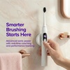 Burst Pro 2.0 Sonic Toothbrush for Adults (Marine Teal) | Electric Toothbrush with Smart Pressure Sensor | Soft Bristles | 5 Modes/Refined Scoring System | USB-C Charging | Magnetic Wall Mount(White)